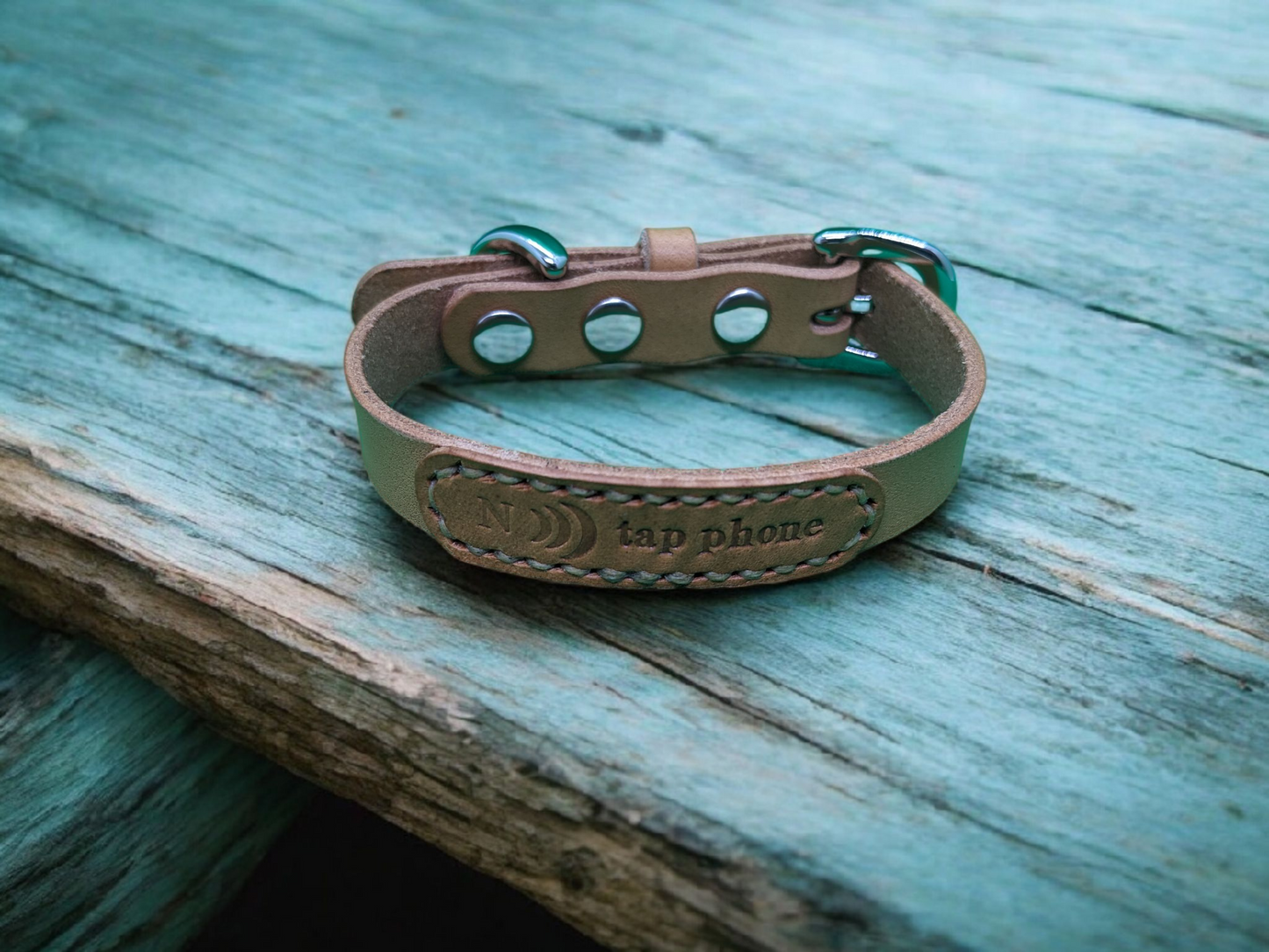 pet_key首輪交換用(b金具専用)丸形バックル_ニッケルカラー